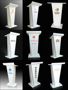 贵禾亚克力迎宾台 多场景应用的专业展示与接待解决方案